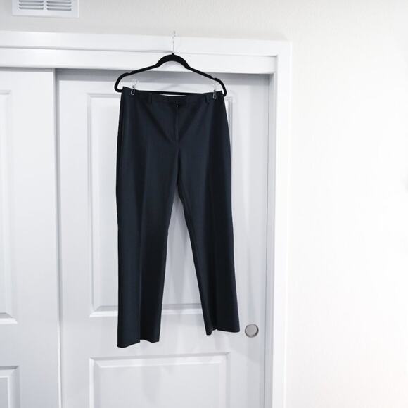 Max Mara S Design For Easy Living Lycra Jacket Pant Set in Midnight Blue - Picture 12 of 16